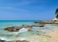 Beach, Sea, Stones, Seashore, Sand, Sky Royalty Free Stock Photo