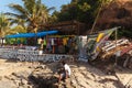 Beach shop, Vagator Royalty Free Stock Photo