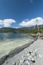 Beach shoreline