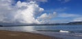 Beach shoreline view nz