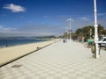 Beach Sidewalk, Vigo, Spain