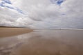 A Beach on the Silver Coast of France.