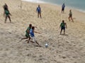 Beach Soccer Royalty Free Stock Photo
