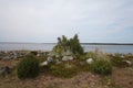 Beach on Solovetsky island, Russia Royalty Free Stock Photo