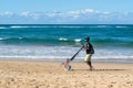 Beach souvenir seller Mozambique