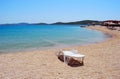 Beach in Srima, Croatia. Royalty Free Stock Photo