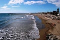 Beach of St. Augustin, Gran Canaria Royalty Free Stock Photo