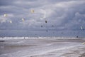 Beach of St. Peter-Ording Royalty Free Stock Photo