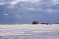 Beach of St. Peter-Ording Royalty Free Stock Photo