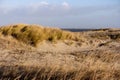 On the beach of St. Peter-Ording Royalty Free Stock Photo