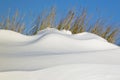 Beach of St. Peter-Ording in winter Royalty Free Stock Photo