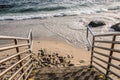 Beach Stairs in La Jolla, California