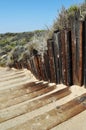 Beach Steps to Crystal Cove, Newport Beach Royalty Free Stock Photo