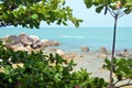 Beach stones, Park World's end, China, Hainan