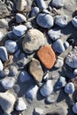 beach stones texture Royalty Free Stock Photo