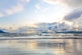 Beach after the storm