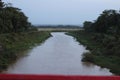 Beach stream view Royalty Free Stock Photo