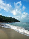 Beach strip on the ocean. Rest in Thailand