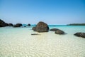 Beach in summer time at an island in Trat Provice, Thailand Royalty Free Stock Photo