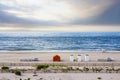 Beach at sunrise, Cape May, New Jersey, USA Royalty Free Stock Photo