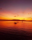 beach sunrise island background view