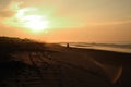 Beach sunrise, North Carolina Royalty Free Stock Photo