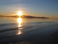 Beach Sunset @ isle of Arran, Scotland