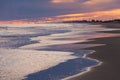 Beach Sunset Outer Banks OBX North Carolina USA Royalty Free Stock Photo