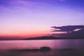 Beach sunset sunrise light sunshine wave Thailand Rayong