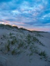Hatteras Island Sunset on North Carolina Outer Banks Royalty Free Stock Photo