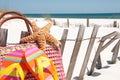 Beach supplies Royalty Free Stock Photo
