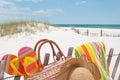 Beach supplies Royalty Free Stock Photo