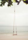 Beach Swing Royalty Free Stock Photo