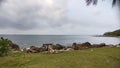 Beach of Tanjung lesung Royalty Free Stock Photo