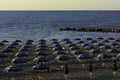 Beach of Termoli, city in Campobasso province, Molise, Italy Royalty Free Stock Photo
