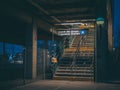 Beach 36th Street subway station, Rockaways, Queens, New York Royalty Free Stock Photo