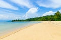 The Beach in Thailand,koh phayam,ranong Royalty Free Stock Photo