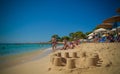 Beach in Thassos island, Greece