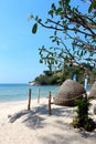 Beach in Thavorn Beach Village, Phuket, Thailand. Royalty Free Stock Photo