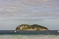 Beach of Tijuca bar in rio de janeiro Royalty Free Stock Photo