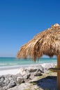 Beach Tiki Hut Royalty Free Stock Photo