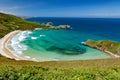 Beach of Torimbia near to Llanes village