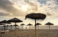 Beach in Torremolinos. Malaga province, Costa del Sol, Andalusia Royalty Free Stock Photo