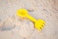 Beach toy for playing on sand in summer time Royalty Free Stock Photo