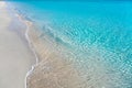 Beach tropical with white sand and turquoise water Royalty Free Stock Photo