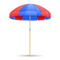 Beach Umbrella Icon Royalty Free Stock Photo