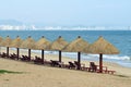 Beach umbrella Royalty Free Stock Photo