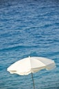 Beach Umbrella, Sea Background