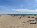 Levante beach in the municipality of Puerto de Santa Maria, in the province of Cadiz, Andalusia, Spain.