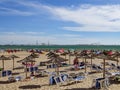 Valdelagrana beach in the municipality of Puerto de Santa Maria, in the province of Cadiz, Andalusia, Spain.